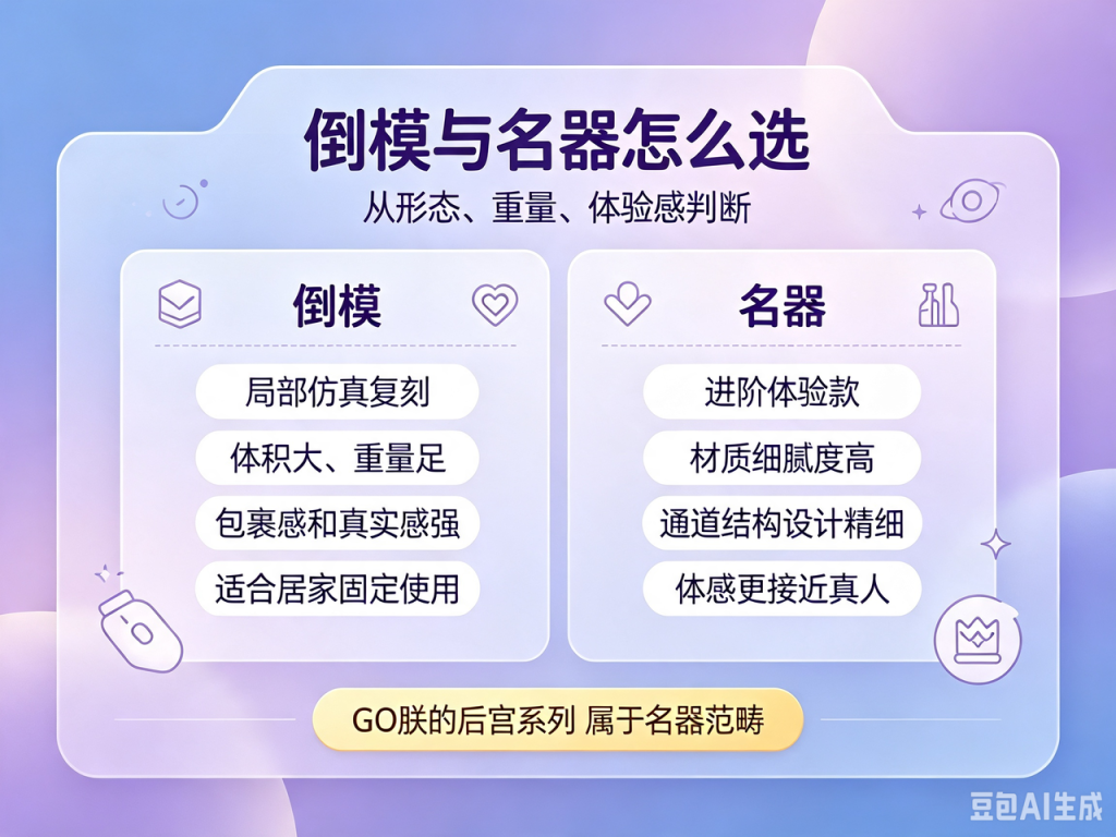 名器、倒模区别是什么?飞机杯值不值得买?GO朕的后宫科普答疑1 1280X1280 (11)